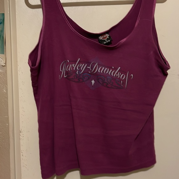 Harley Davidson purple tank top size medium Calgary, Canada - Picture 2 of 3